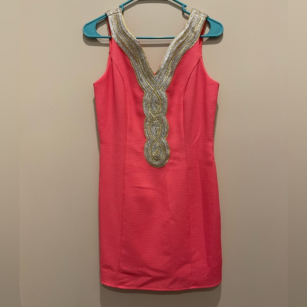 SALE! Pink Lily shift dress small